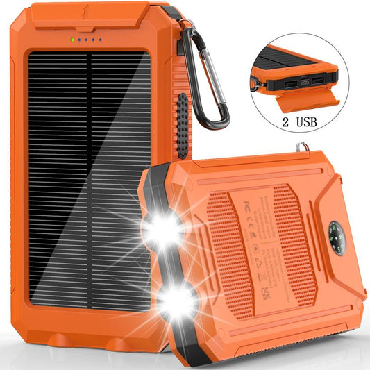 Outdoor Portable, Solar Powered Mobile Power,, for Mobile Digital Electronic Devices, Long Lasting and Durable, for Use When Traveling and Camping